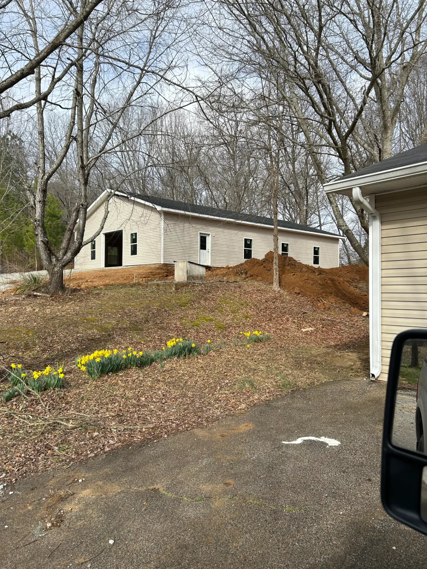 New home addition exterior in Jackson, TN area